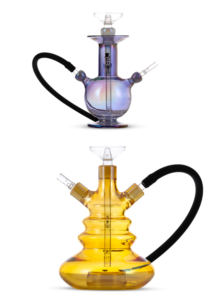 Chicha en verre Alambic & Majordome de la marque Dandy Glass